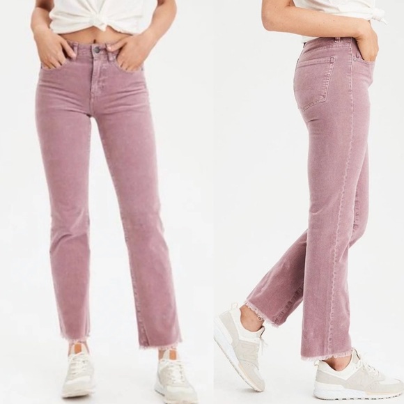 Crop Flare Corduroy Pant 